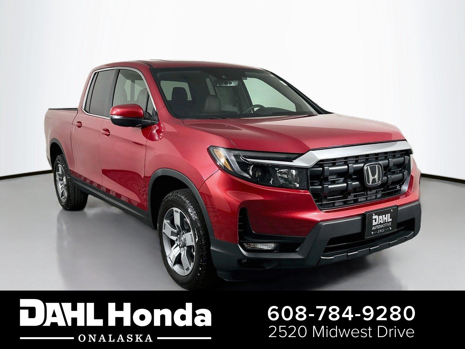 Radiant Red Metallic II 2026 Honda Ridgeline Pickup Truck All-Wheel Drive 9-Speed Automatic