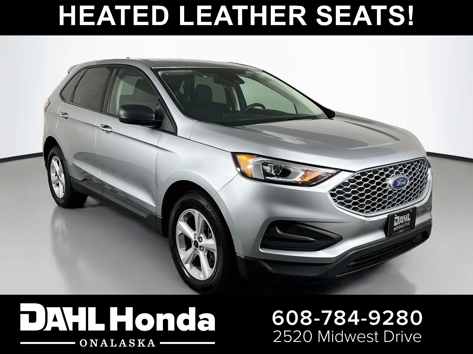 Iconic Silver 2023 Ford Edge SUV / Crossover All-Wheel Drive 8-Speed Automatic