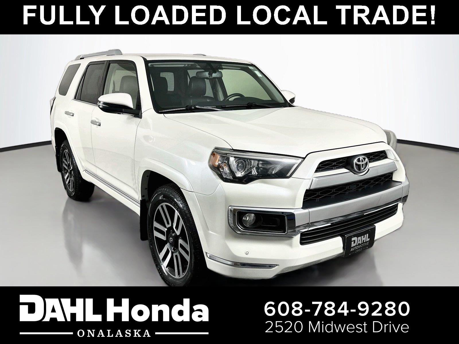 White (Blizzard Pearl) 2017 Toyota 4Runner SUV / Crossover All-Wheel Drive Automatic
