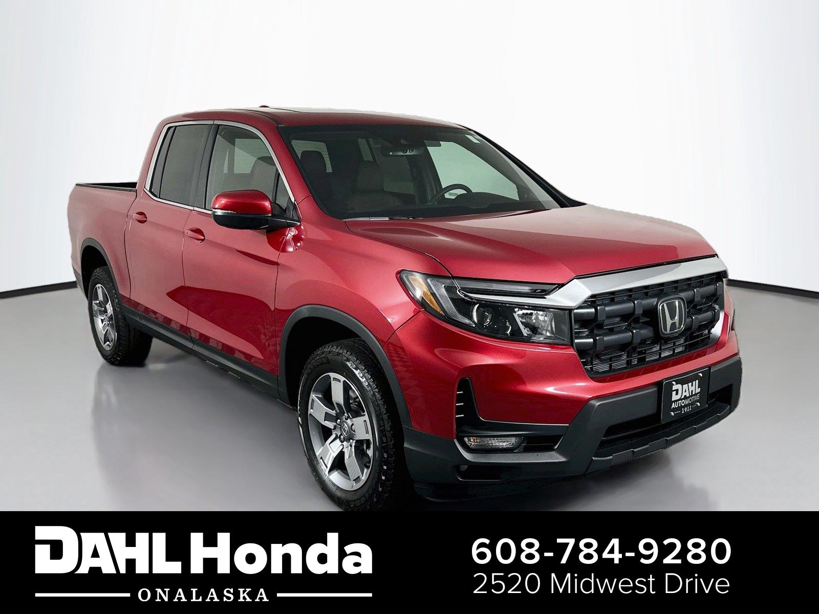 Radiant Red Metallic II 2026 Honda Ridgeline Pickup Truck All-Wheel Drive Automatic