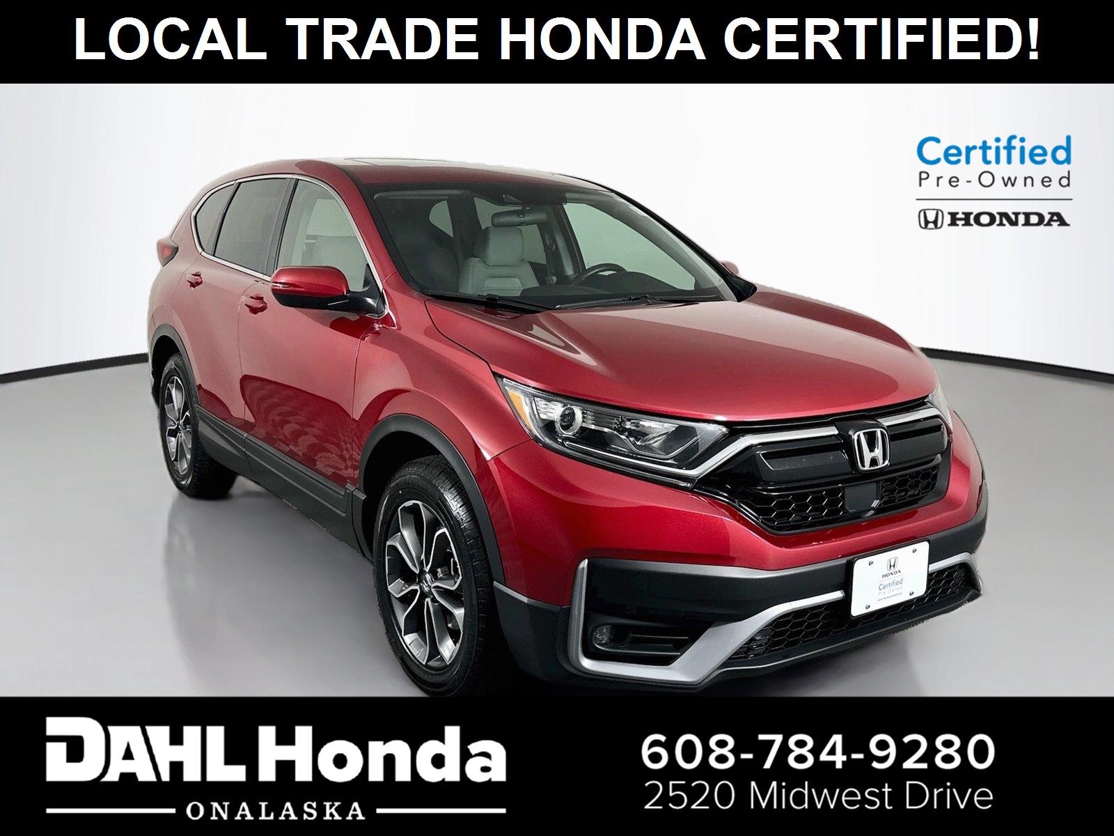 Radiant Red Metallic 2020 Honda CR-V SUV / Crossover All-Wheel Drive Continuously Variable Transmission