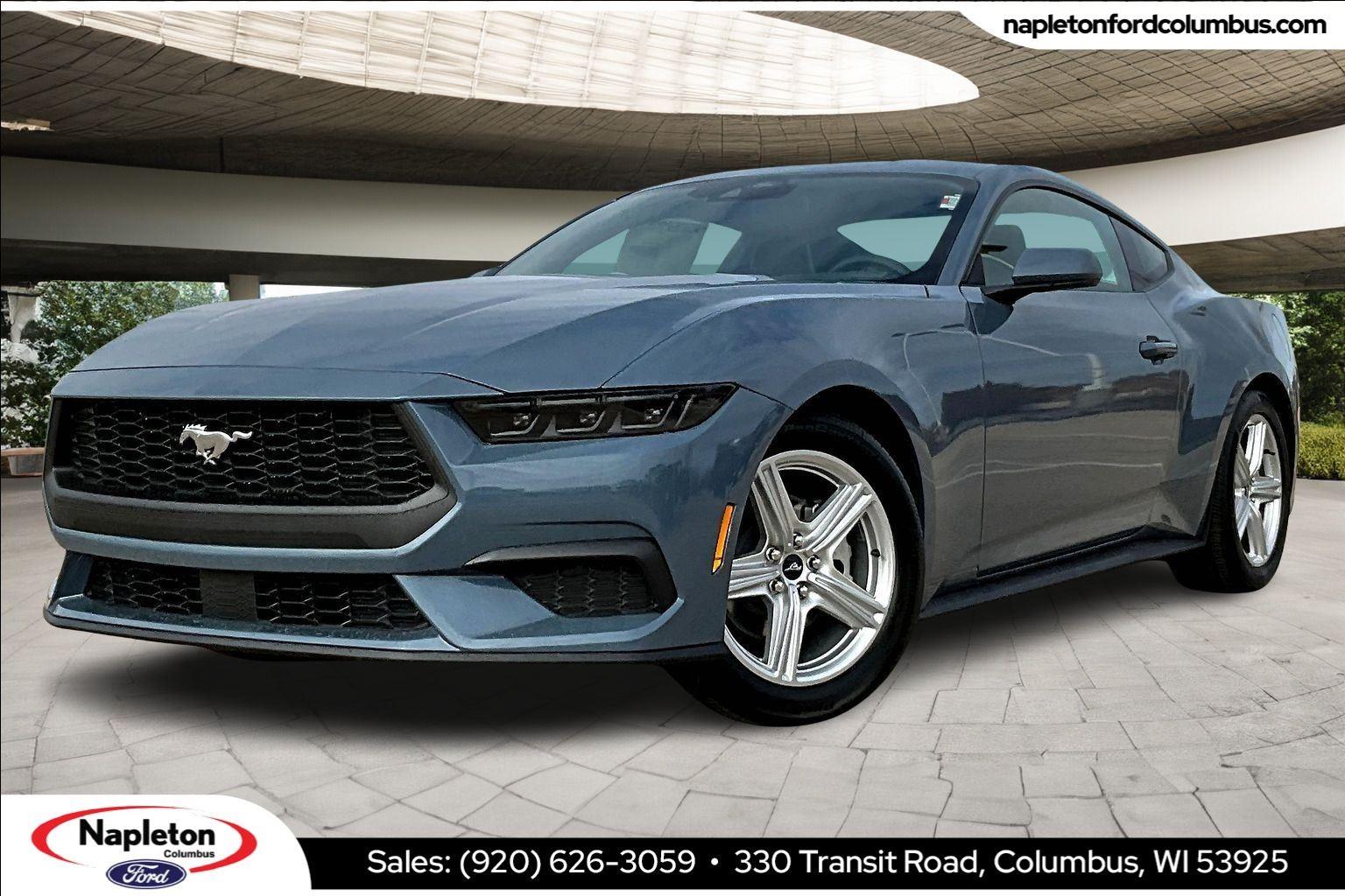 Vapor Blue Metallic 2026 Ford Mustang EcoBoost Fastback RWD Coupe Rear-Wheel Drive Automatic