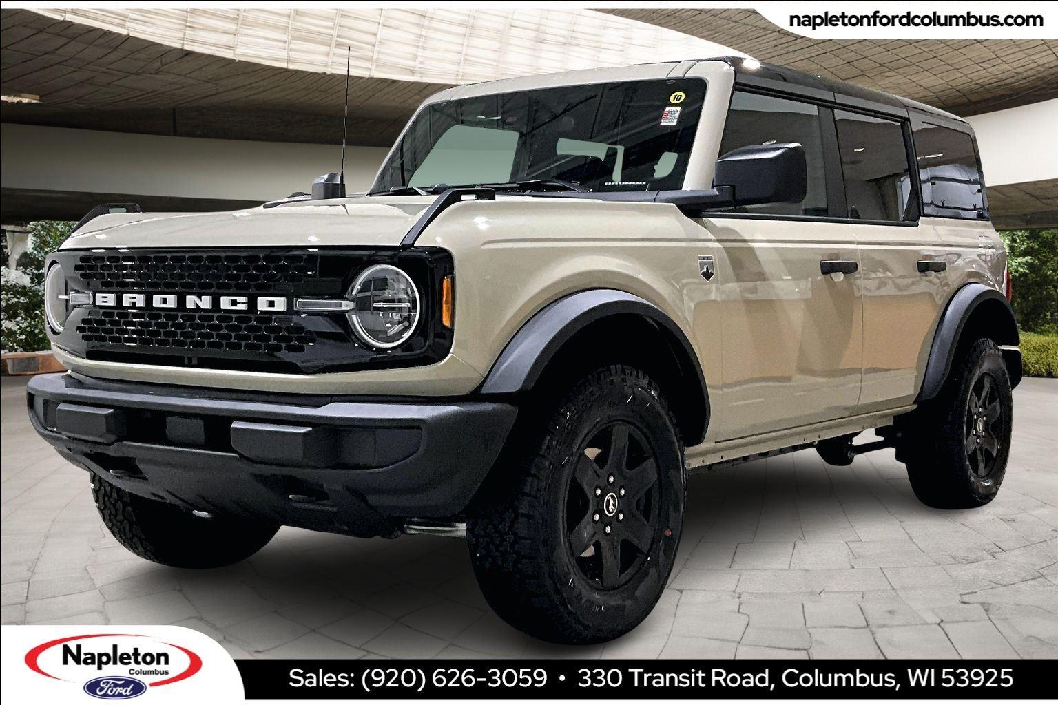 Desert Sand 2025 Ford Bronco Big Bend 4-Door 4WD SUV / Crossover Four-Wheel Drive 7-Speed Manual