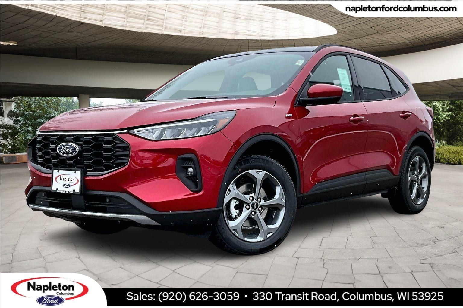 rapid red metallic tinted clearcoat 2026 Ford Escape ST-Line Select AWD SUV / Crossover All-Wheel Drive Continuously Variable Transmission