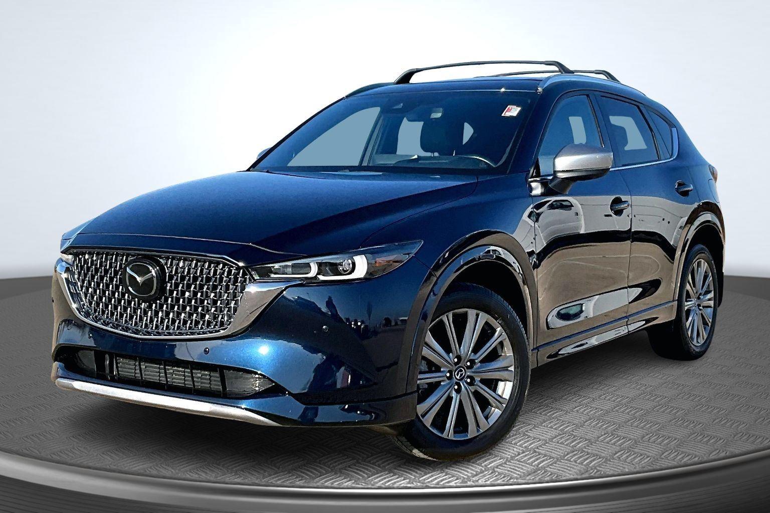 Deep Crystal Blue Mica 2024 Mazda CX-5 2.5 Turbo Signature AWD SUV / Crossover All-Wheel Drive Automatic