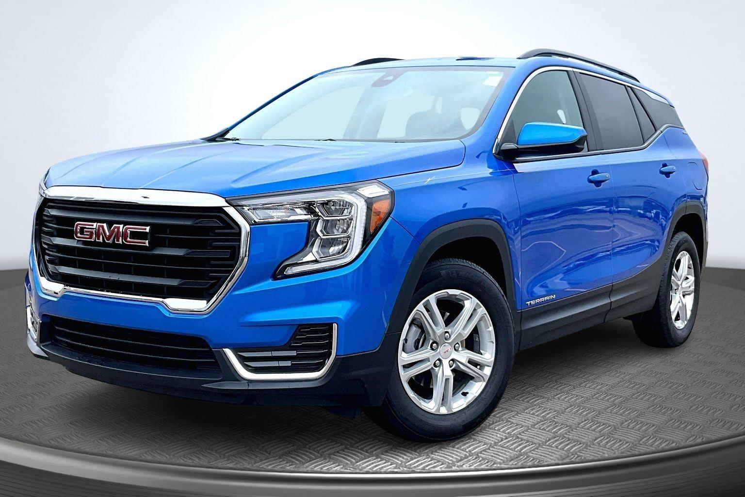 Riptide Metallic 2024 GMC Terrain SLE FWD SUV / Crossover Front-Wheel Drive 9-Speed Automatic