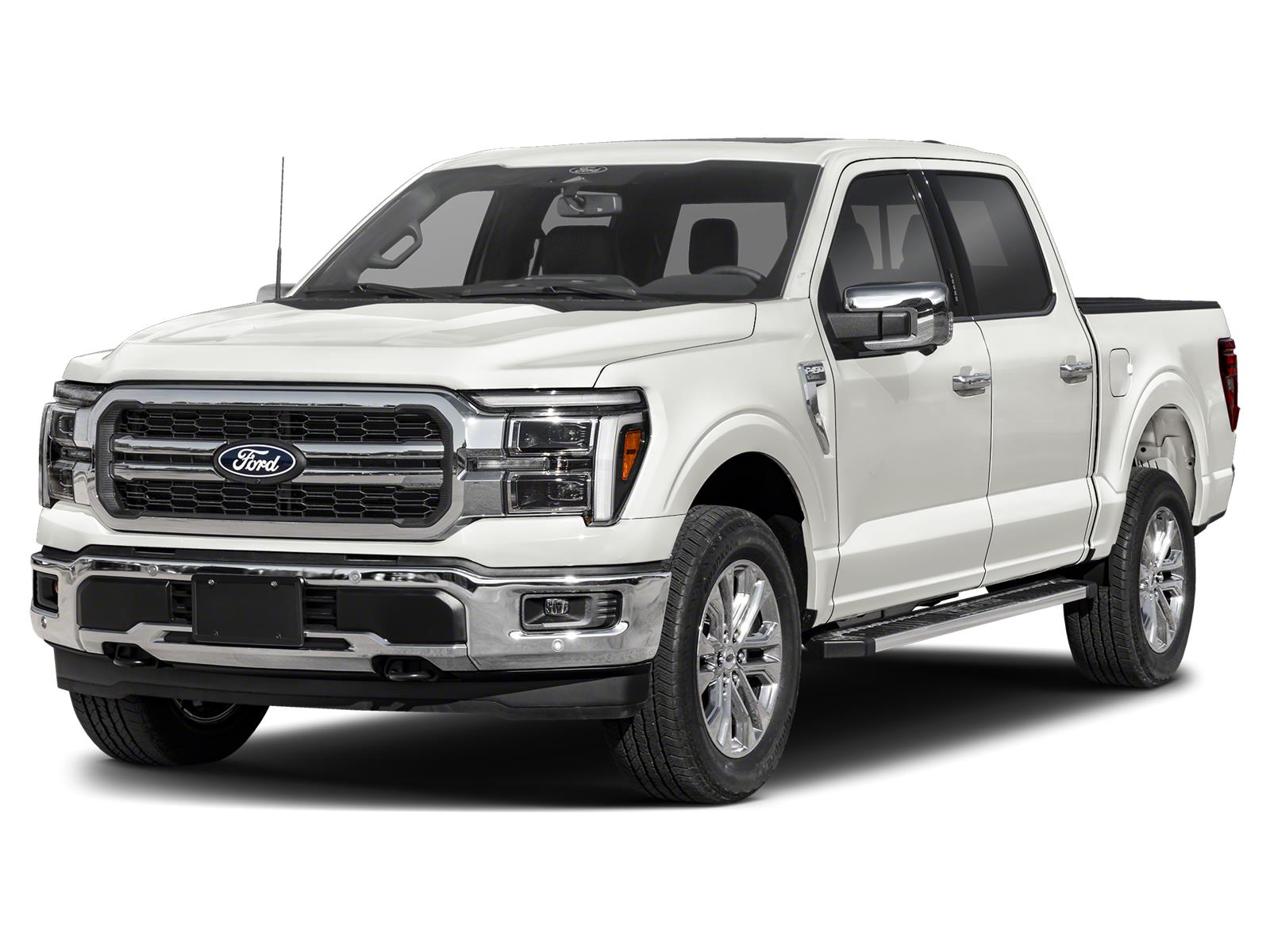 Oxford White 2026 Ford F-150 Lariat SuperCrew 4WD Pickup Truck Four-Wheel Drive Automatic