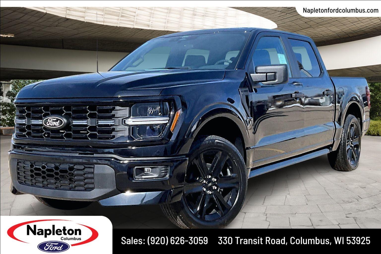Agate Black 2026 Ford F-150 Pickup Truck Four-Wheel Drive Automatic