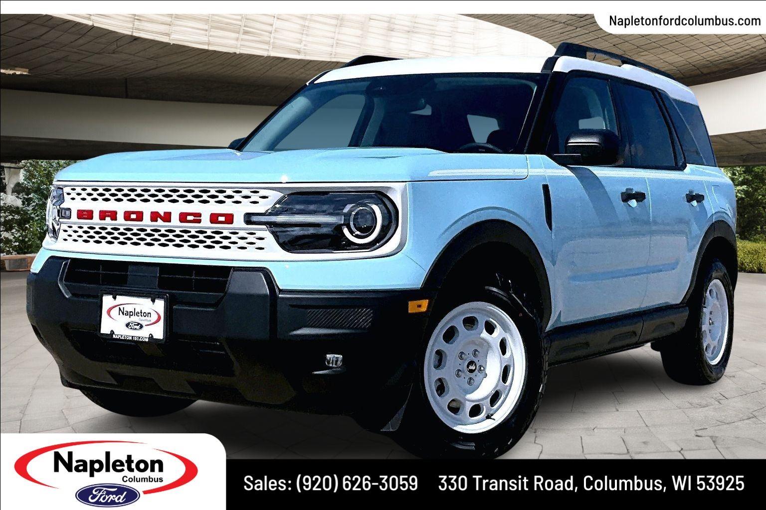 Robins Egg Blue 2026 Ford Bronco Sport SUV / Crossover All-Wheel Drive 8-Speed Automatic