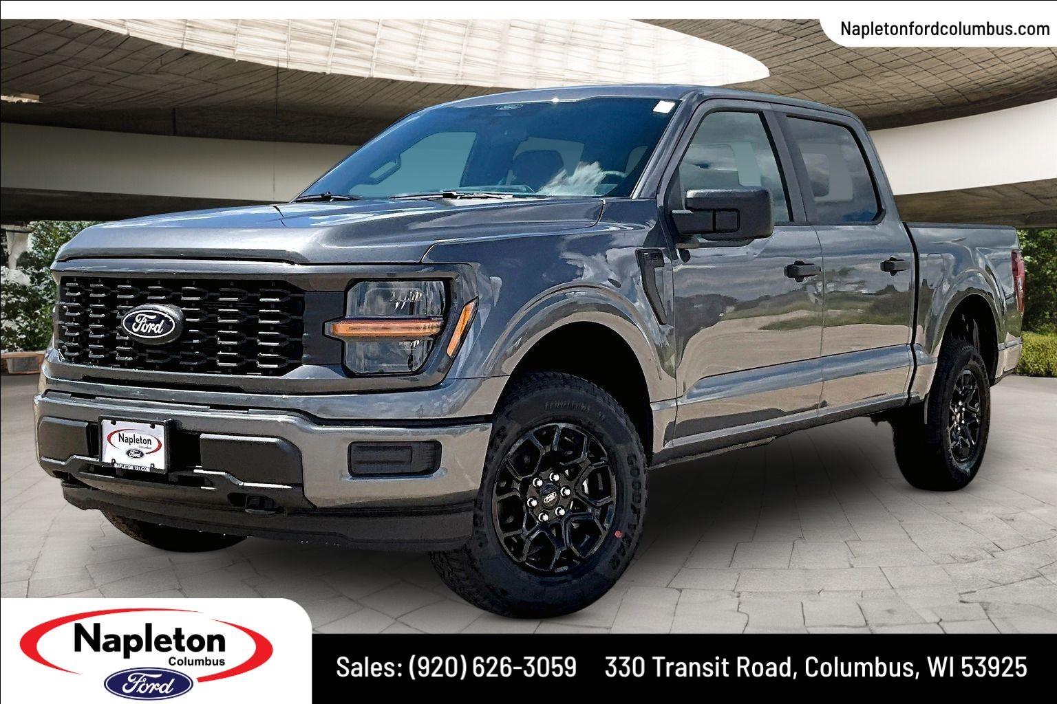 Carbonized Gray Metallic 2026 Ford F-150 Pickup Truck Four-Wheel Drive Automatic
