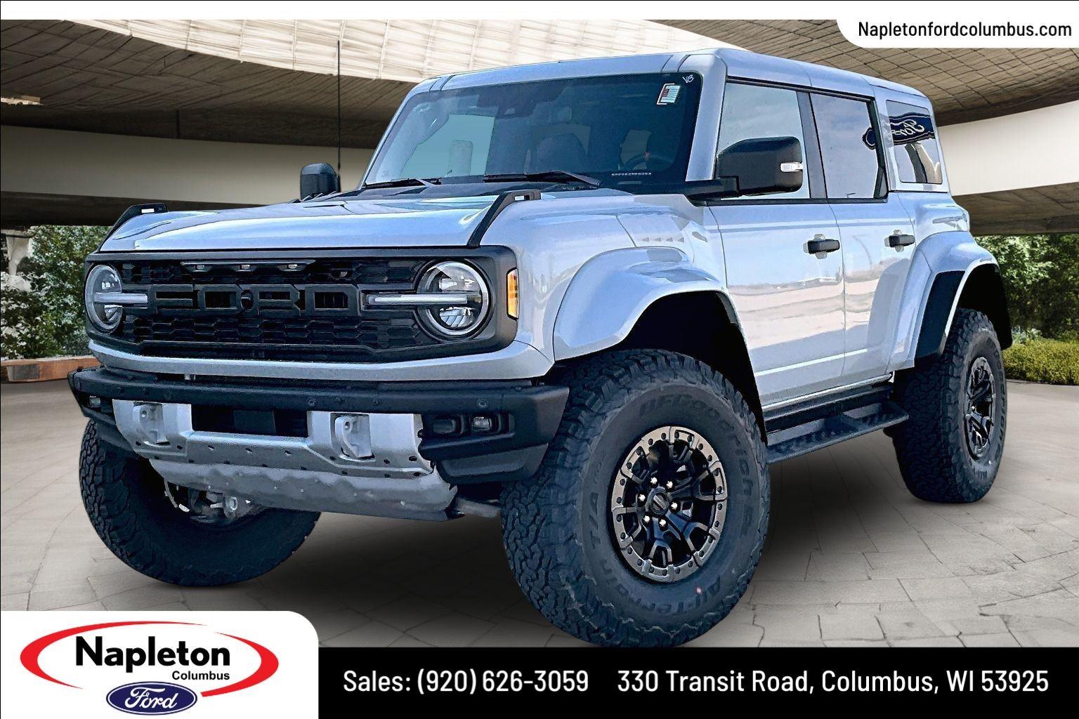 Avalanche Gray 2026 Ford Bronco Raptor SUV / Crossover Four-Wheel Drive Automatic