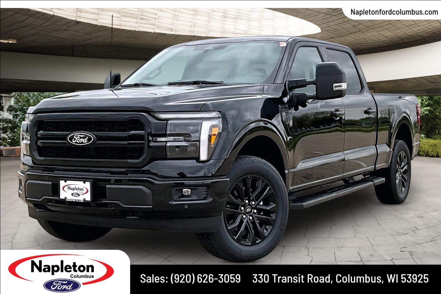 Agate Black Metallic 2026 Ford F-150 Pickup Truck Four-Wheel Drive Automatic