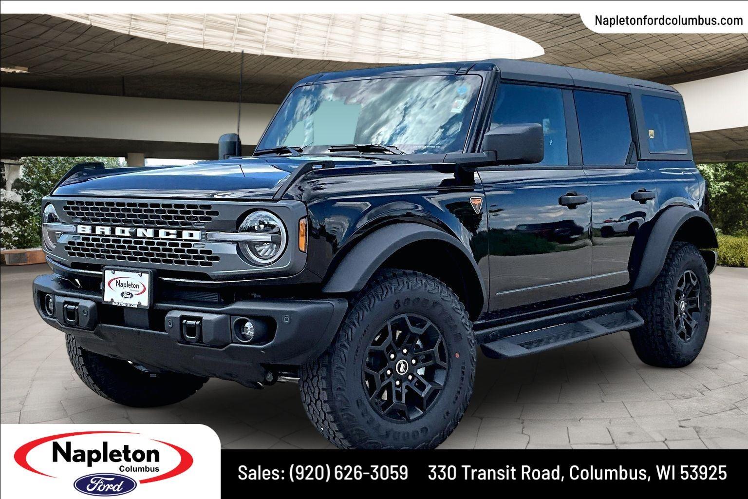 Shadow Black 2026 Ford Bronco SUV / Crossover Four-Wheel Drive 7-Speed Manual