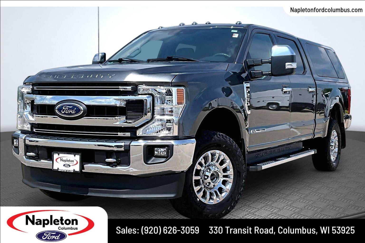 Gray (Magnetic) 2020 Ford F-250 Super Duty Pickup Truck Four-Wheel Drive Automatic