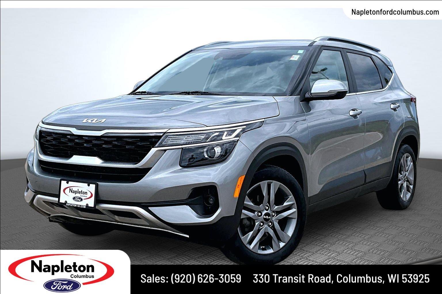Steel Gray 2023 Kia Seltos SUV / Crossover Front-Wheel Drive Continuously Variable Transmission