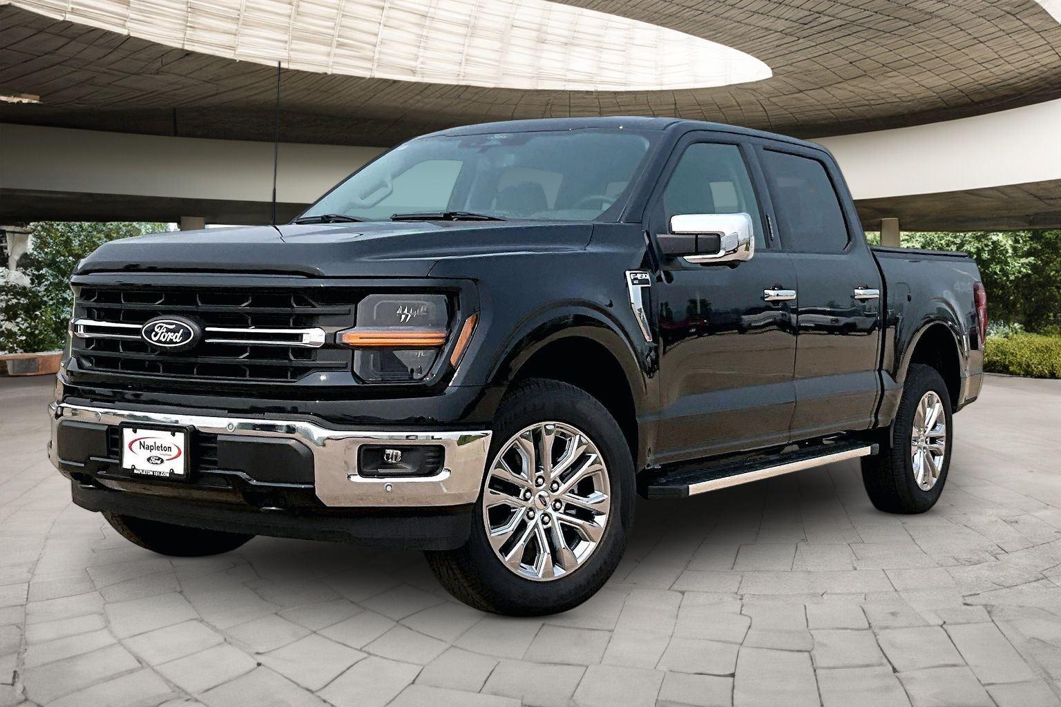 Agate Black Metallic 2026 Ford F-150 Pickup Truck Four-Wheel Drive Automatic
