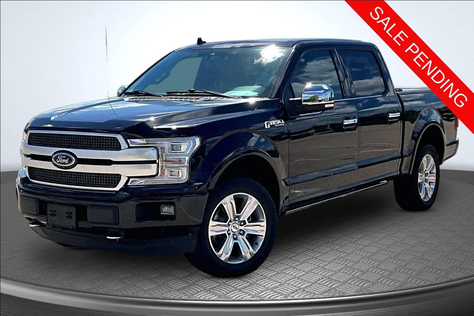 Agate Black 2019 Ford F-150 Pickup Truck Four-Wheel Drive Automatic