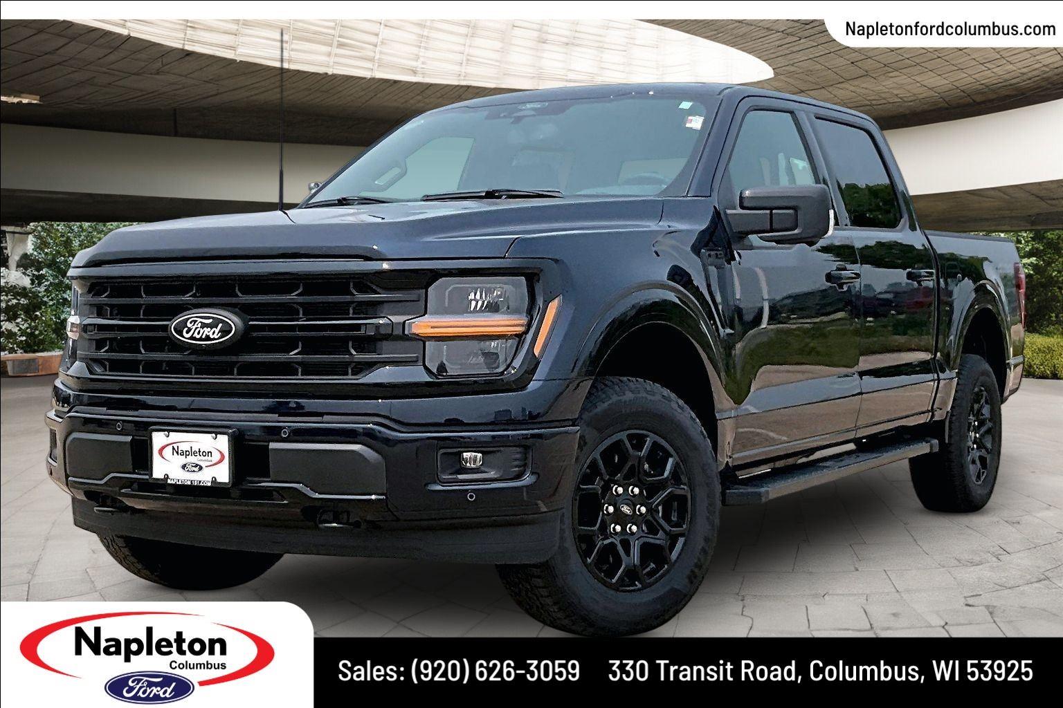 Antimatter Blue 2026 Ford F-150 Pickup Truck Four-Wheel Drive Automatic