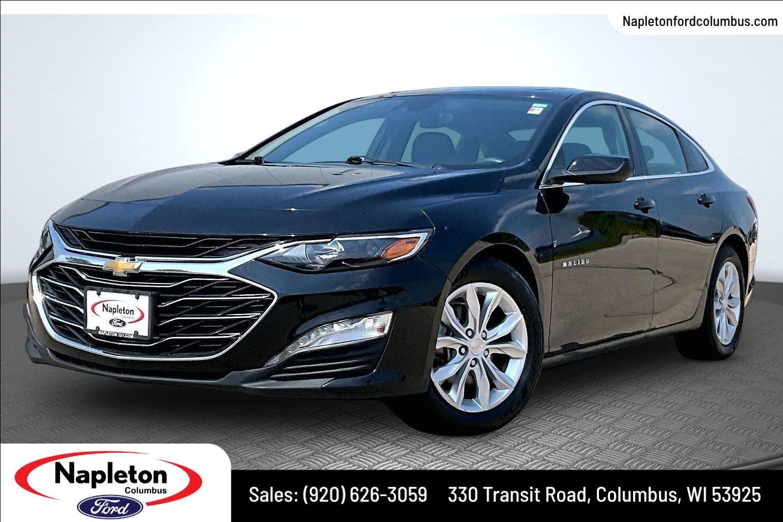 Mosaic Black Metallic 2024 Chevrolet Malibu Sedan Front-Wheel Drive Continuously Variable Transmission