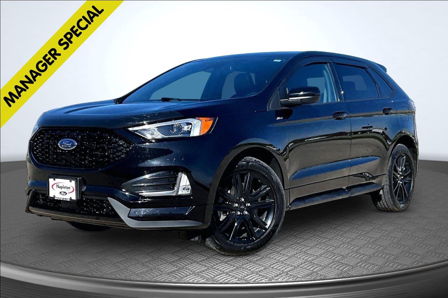 Agate Black 2023 Ford Edge SUV / Crossover All-Wheel Drive 8-Speed Automatic