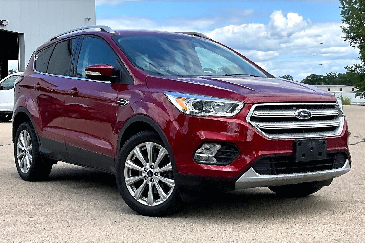 Used 2017 Ford Escape Titanium with VIN 1FMCU9J99HUE70689 for sale in Columbus, WI