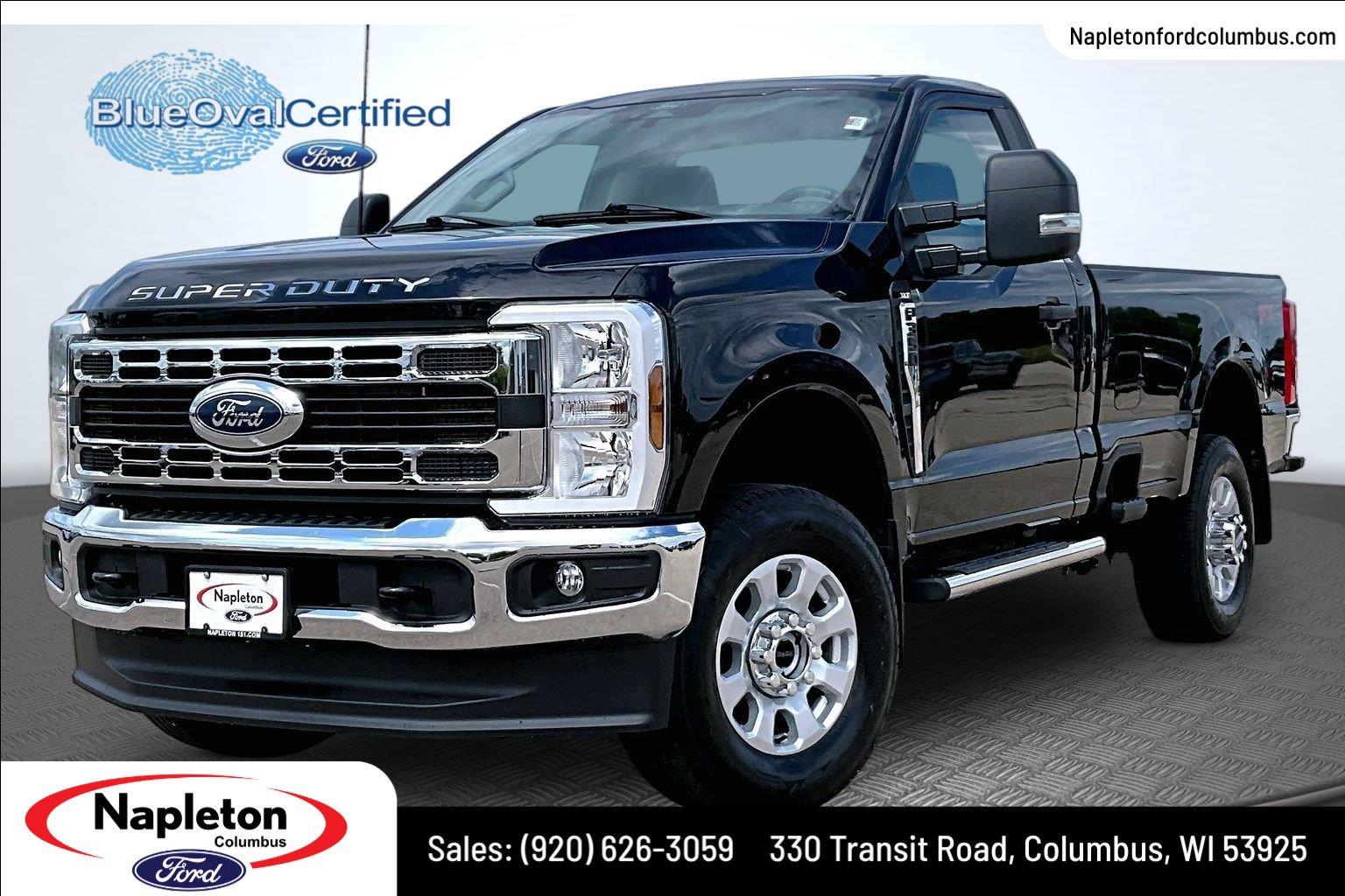 Agate Black 2024 Ford F-350 Super Duty Pickup Truck Four-Wheel Drive Automatic