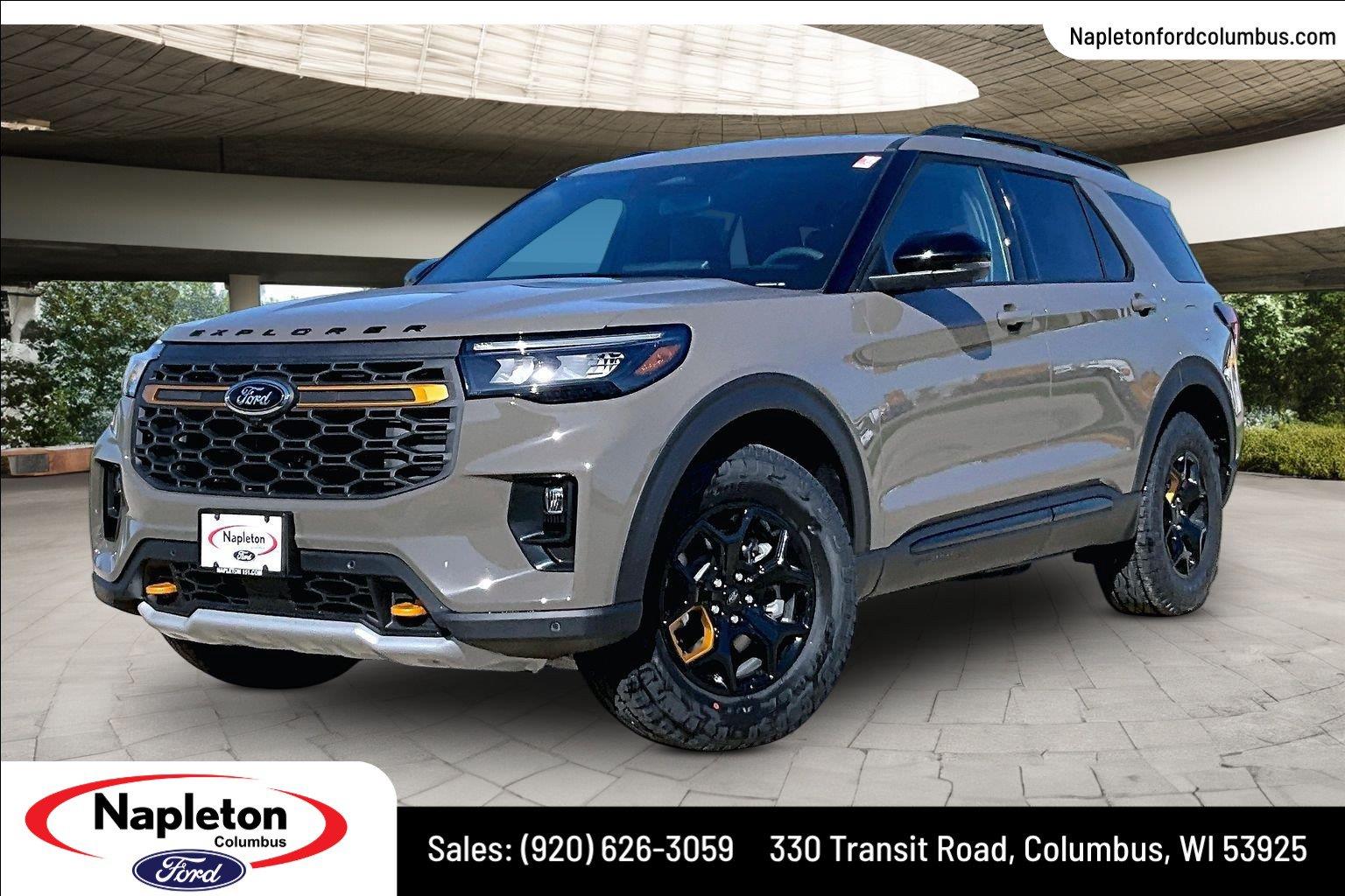 Marsh Gray 2026 Ford Explorer SUV / Crossover All-Wheel Drive Automatic