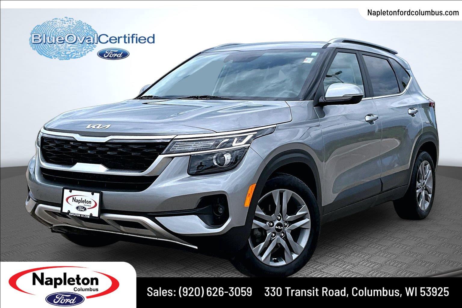 Steel Gray 2023 Kia Seltos SUV / Crossover Front-Wheel Drive Continuously Variable Transmission