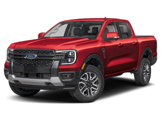 Ruby Red Metallic Tinted Clearcoat 2026 Ford Ranger Pickup Truck Four-Wheel Drive Automatic