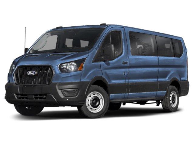Blue 2026 Ford Transit Passenger Van Rear-Wheel Drive Automatic