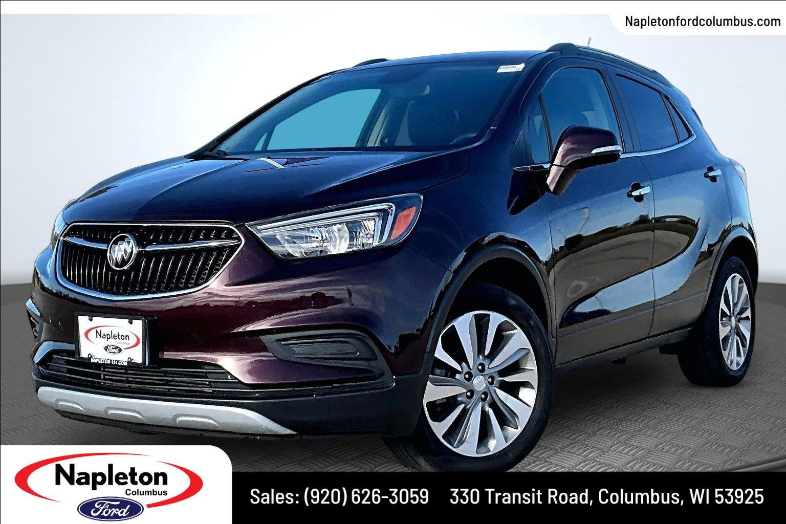 Black Cherry Metallic 2018 Buick Encore SUV / Crossover All-Wheel Drive 6-Speed Automatic Overdrive