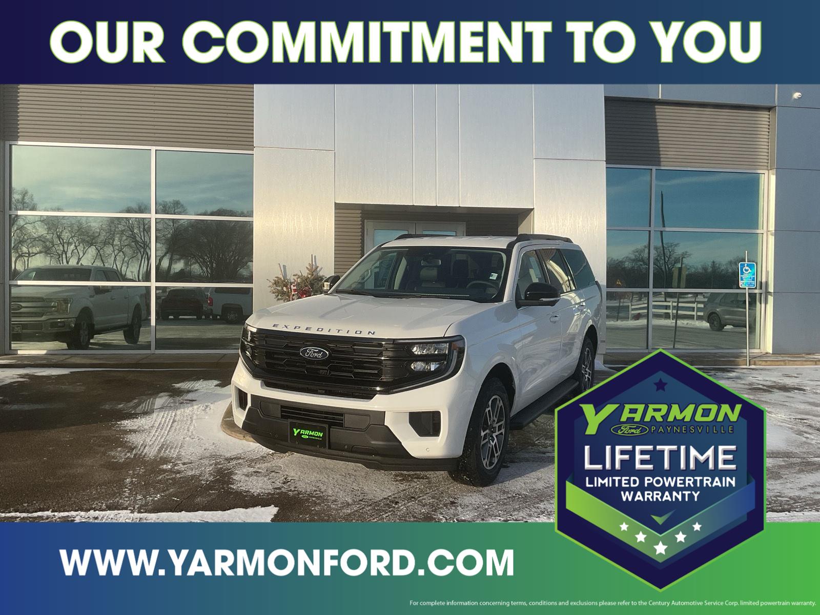 Star White Metallic Tri-Coat 2026 Ford Expedition SUV / Crossover Four-Wheel Drive Automatic