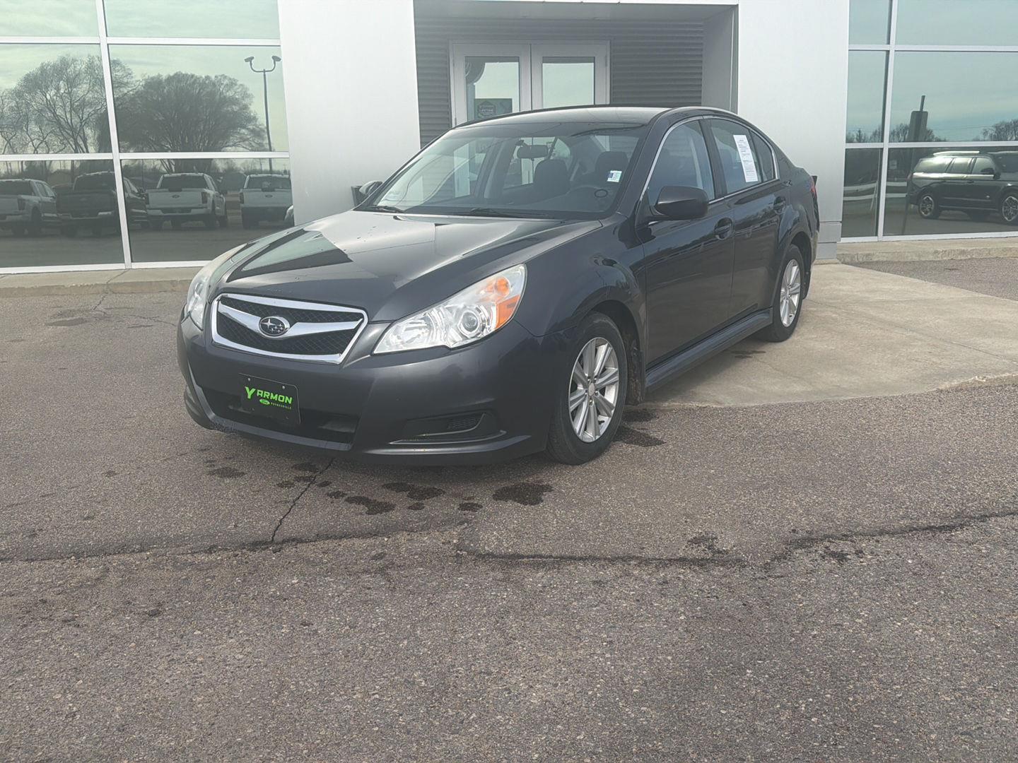 Graphite Gray Metallic 2012 Subaru Legacy 2.5i Premium AWD Sedan All-Wheel Drive Continuously Variable Transmission