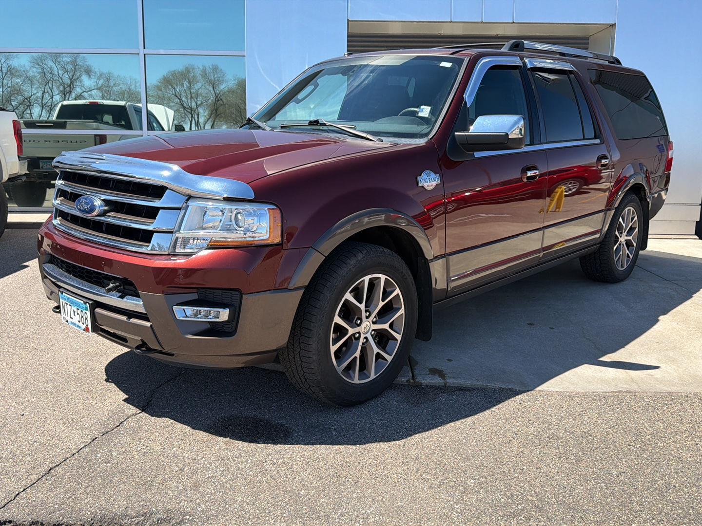 Tuxedo Black Metallic 2015 Ford Expedition EL King Ranch 4WD SUV / Crossover Four-Wheel Drive 6-Speed Automatic