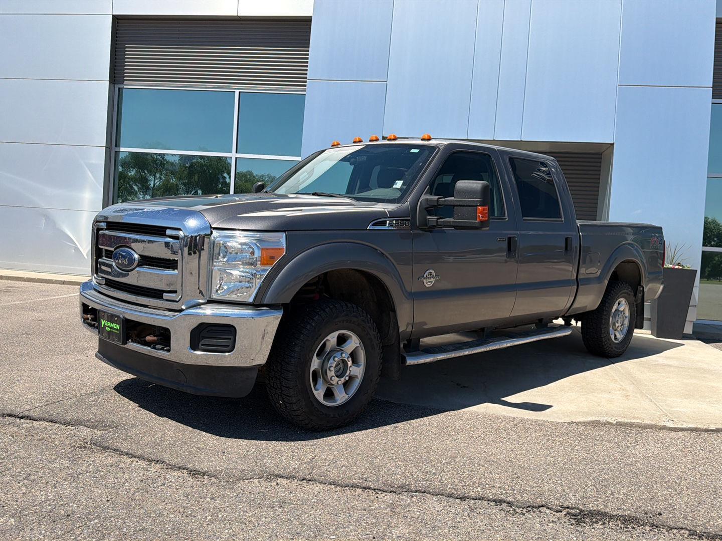 Sterling Gray Metallic 2013 Ford F-250 Super Duty Pickup Truck Four-Wheel Drive 6-Speed Automatic