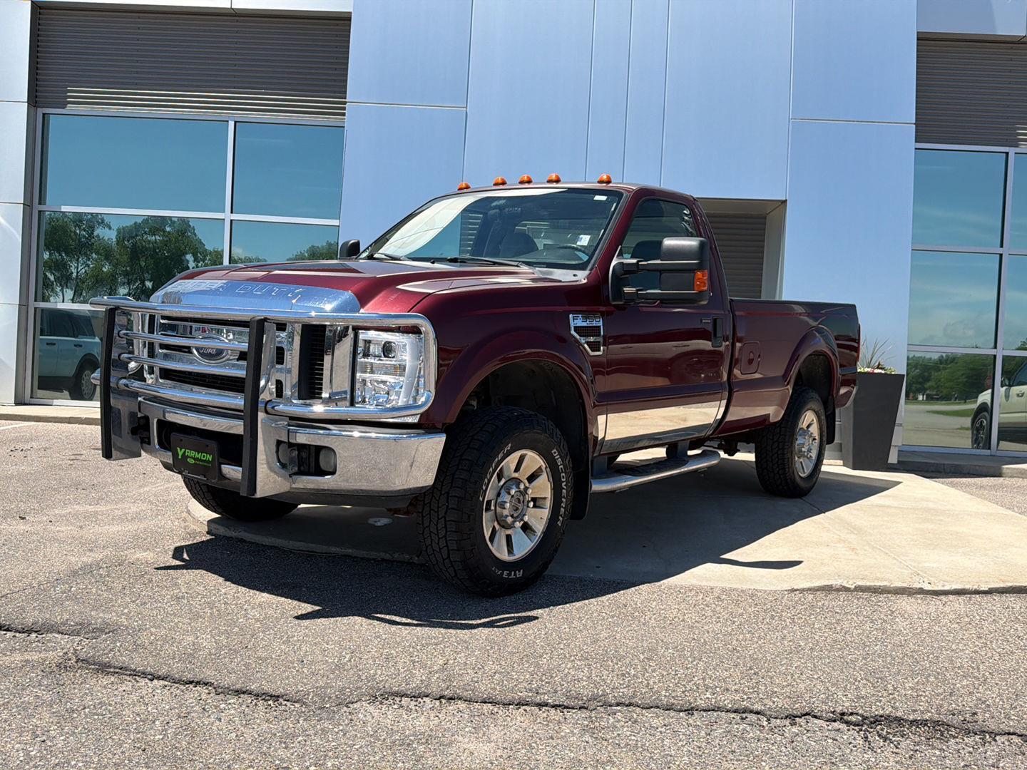 Dark Toreador Red Clearcoat 2008 Ford F-350 Super Duty Pickup Truck Four-Wheel Drive Automatic
