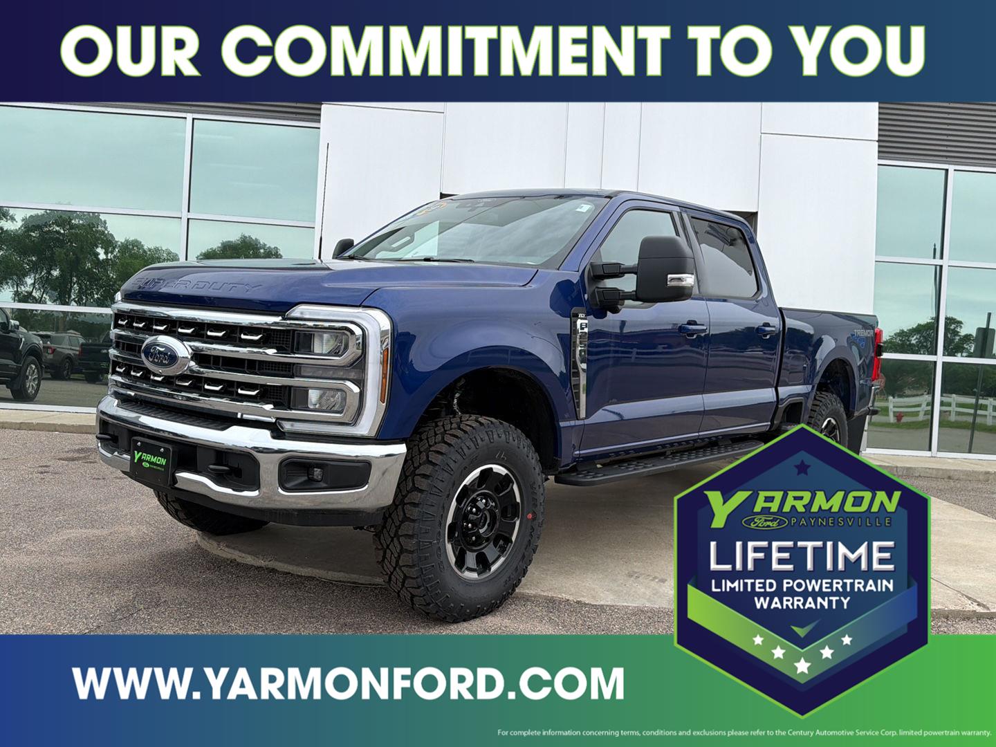 Argon Blue Metallic 2026 Ford F-250 Super Duty Pickup Truck Four-Wheel Drive Automatic
