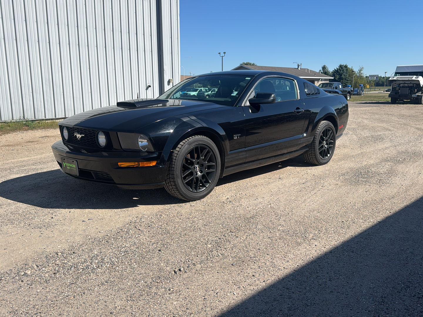 Black 2007 Ford Mustang Coupe Rear-Wheel Drive 5-Speed Manual