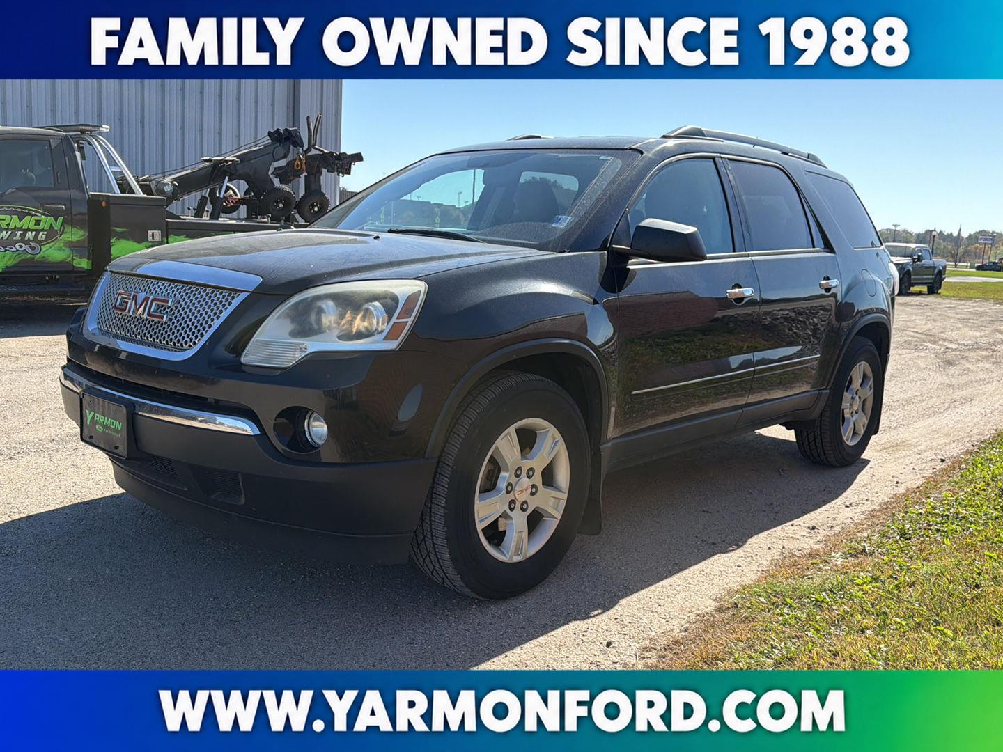 Carbon Black Metallic 2010 GMC Acadia SUV / Crossover Front-Wheel Drive 6-Speed Automatic