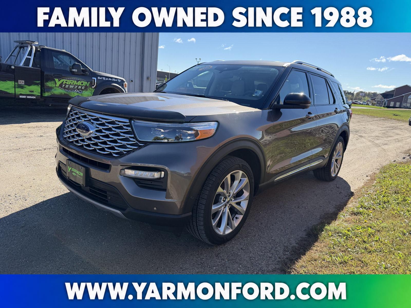 Stone Gray Metallic 2021 Ford Explorer SUV / Crossover All-Wheel Drive Automatic