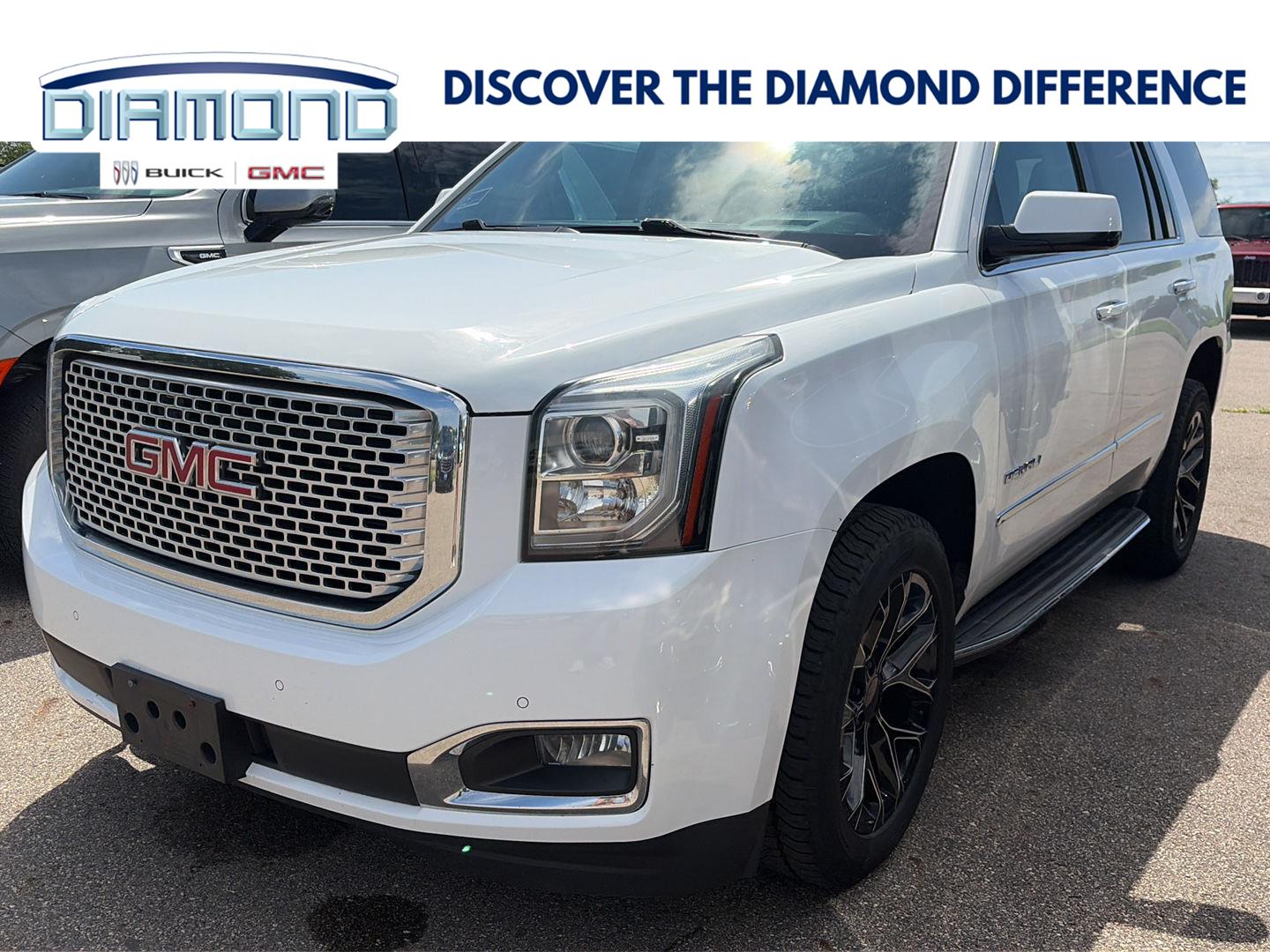 Summit White 2017 GMC Yukon SUV / Crossover Four-Wheel Drive 8-Speed Automatic