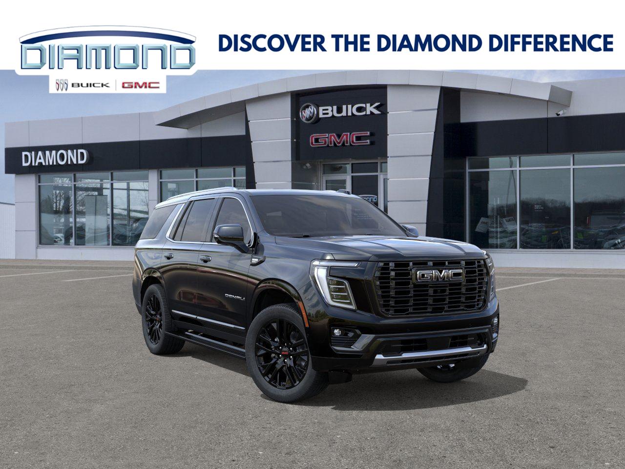 Onyx Black 2026 GMC Yukon SUV / Crossover Four-Wheel Drive Automatic