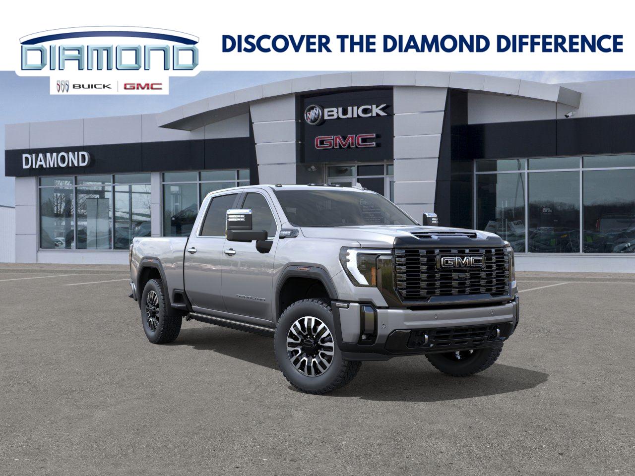 Sterling Metallic 2026 GMC Sierra 3500HD Pickup Truck Four-Wheel Drive Automatic