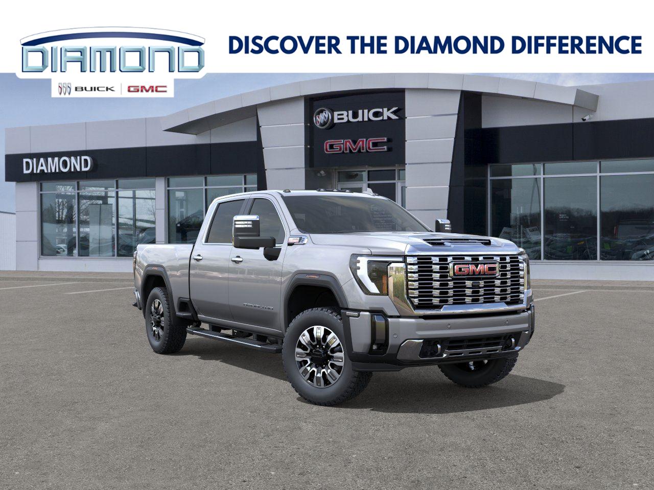 Sterling Metallic 2026 GMC Sierra 3500HD Pickup Truck Four-Wheel Drive Automatic
