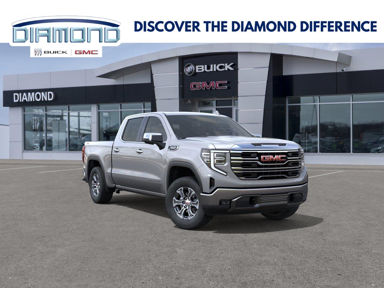 Sterling Metallic 2026 GMC Sierra 1500 Pickup Truck Four-Wheel Drive Automatic