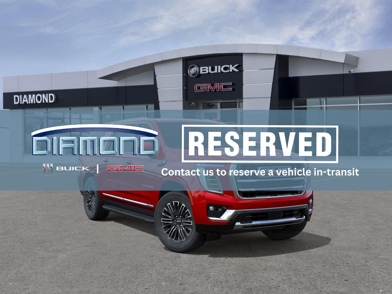 Volcanic Red Tintcoat 2026 GMC Yukon XL SUV / Crossover Four-Wheel Drive Automatic