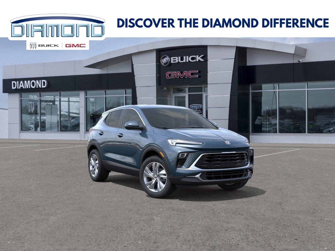 Ocean Blue Metallic 2026 Buick Encore GX SUV / Crossover All-Wheel Drive 9-Speed Automatic