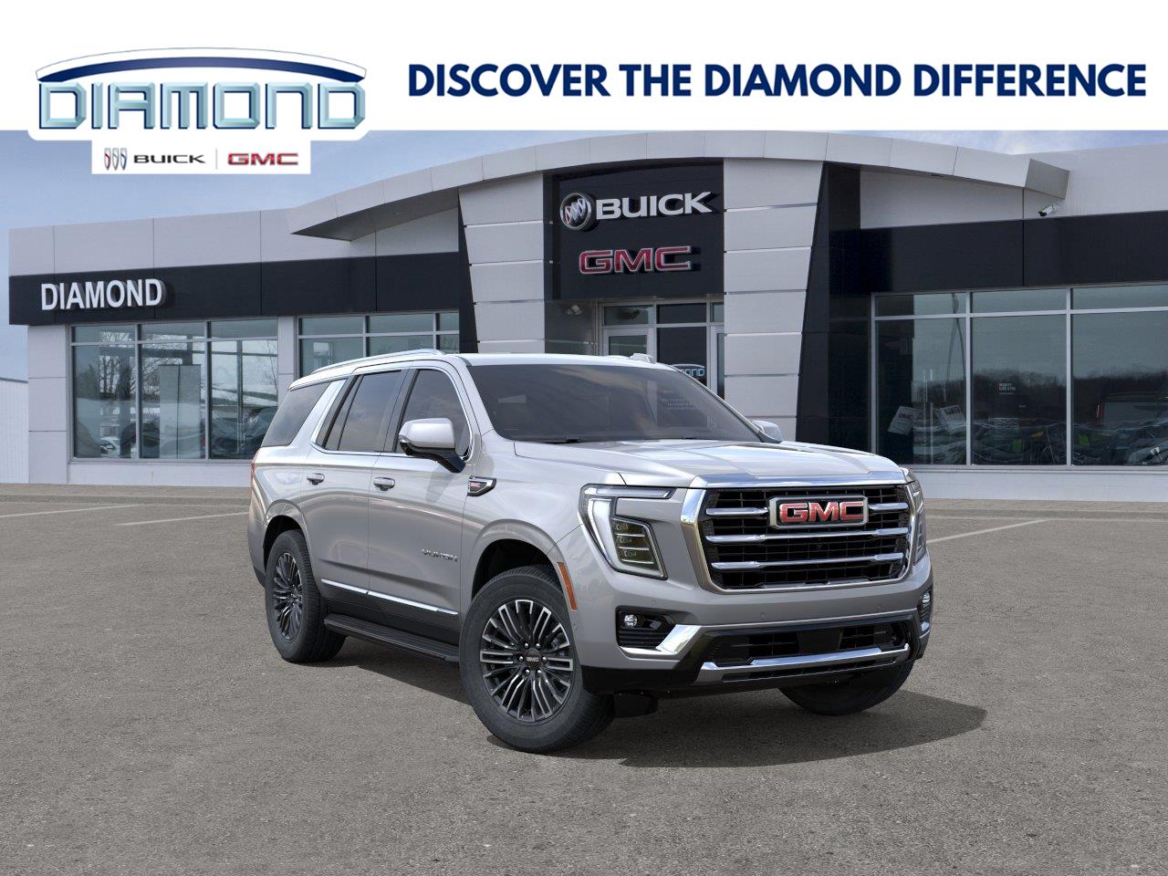 Sterling Metallic 2026 GMC Yukon SUV / Crossover Four-Wheel Drive Automatic