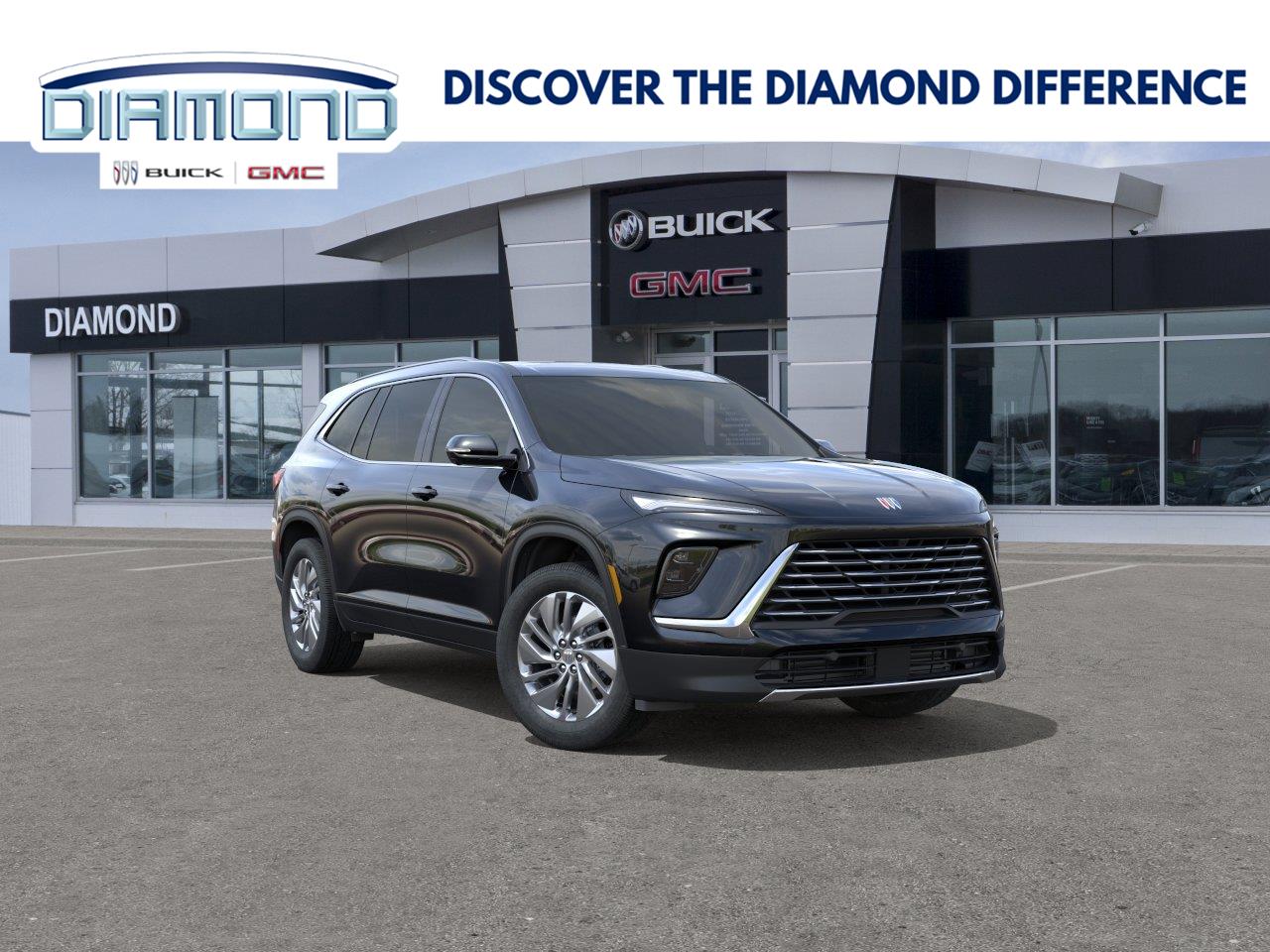 Black (Ebony Twilight Metallic) 2027 Buick Enclave SUV / Crossover Four-Wheel Drive 8-Speed Automatic