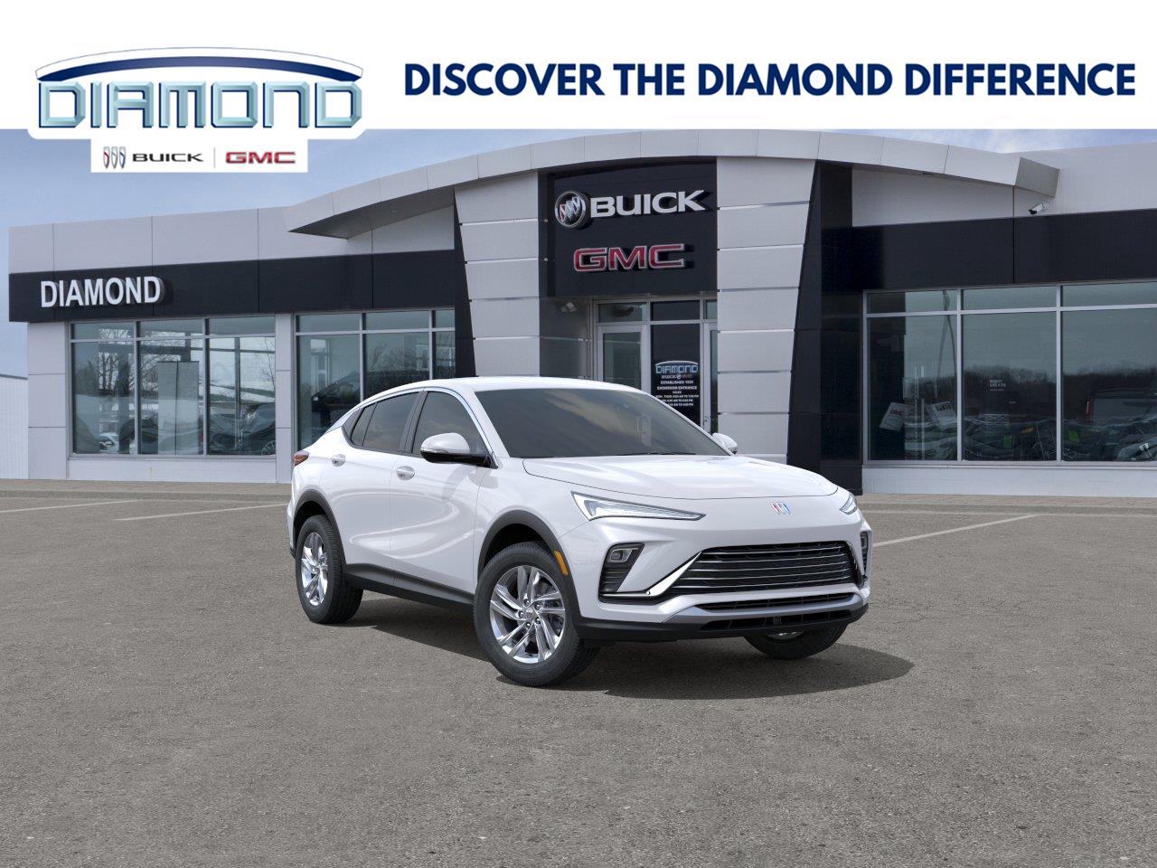 Summit White 2026 Buick Envista SUV / Crossover Front-Wheel Drive 6-Speed Automatic